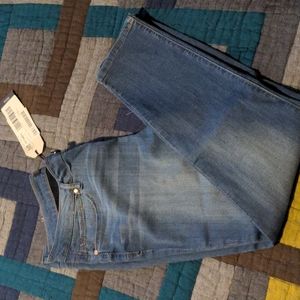 NWT 1822 silk denim skinny jeans